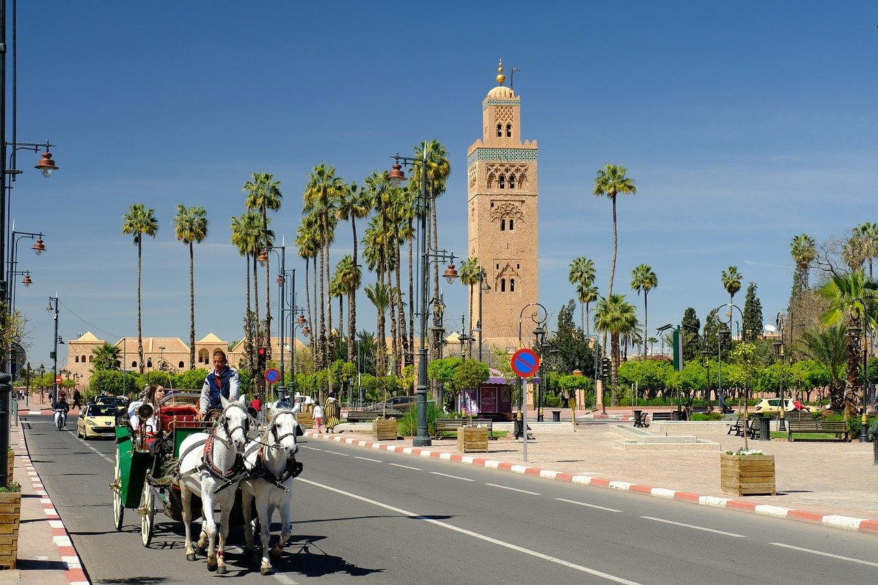 Marrakech street view - starting point
