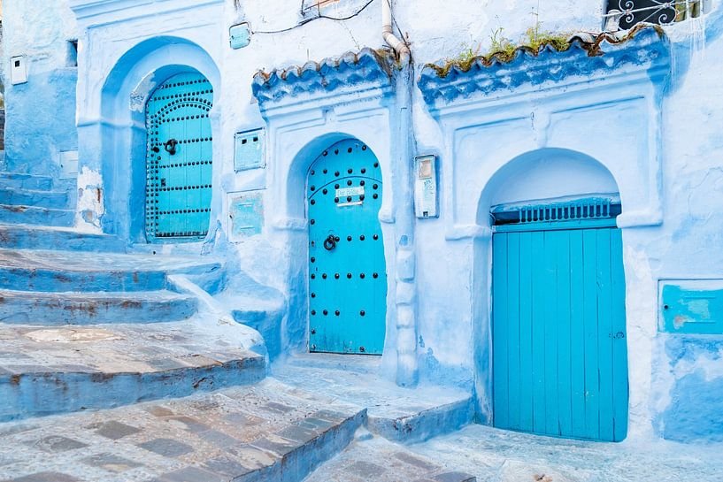Chefchaouen blue city Morocco